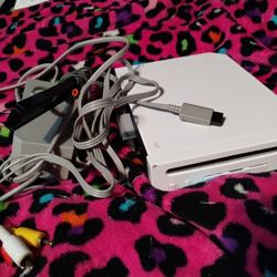 White Wii Console Only, $50