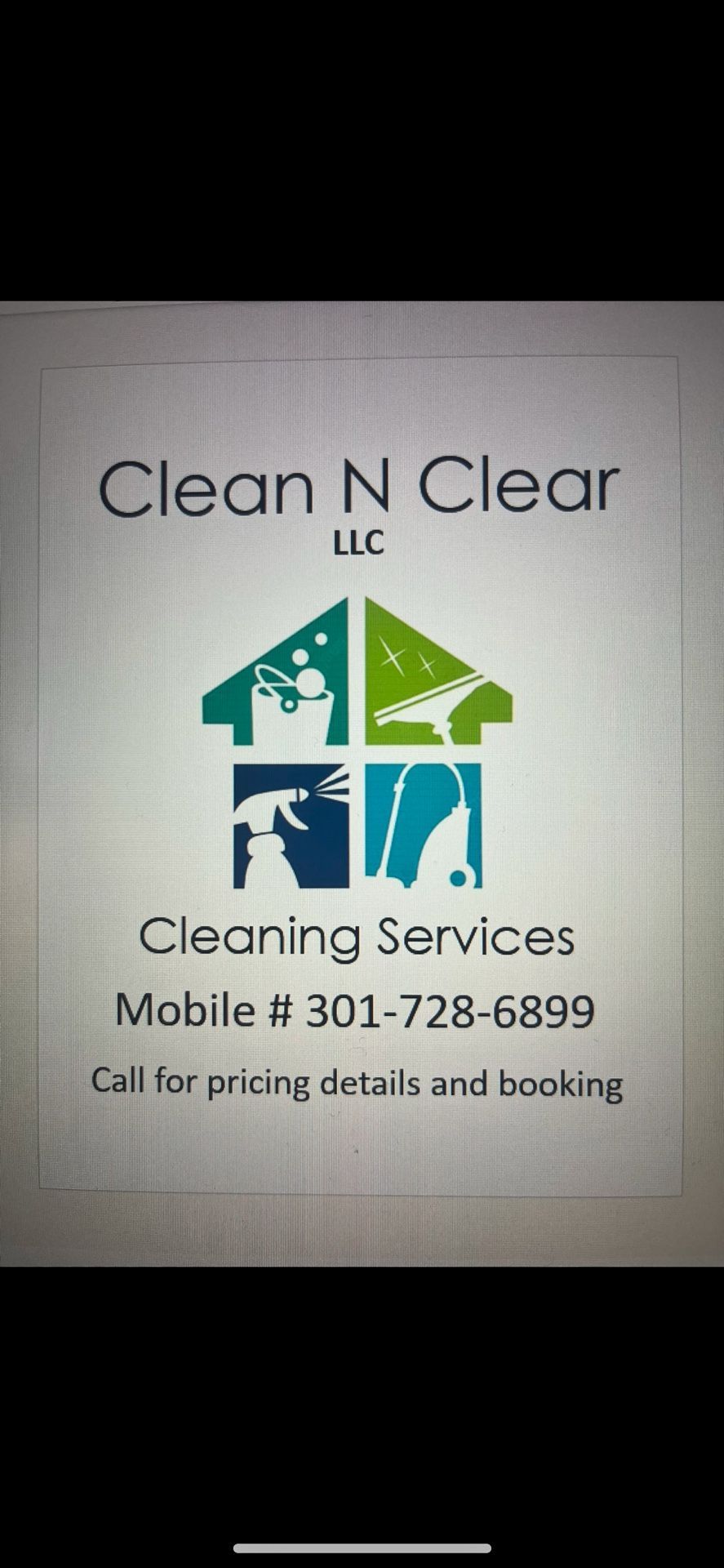 Cleaning service In the DMV Available 24/7