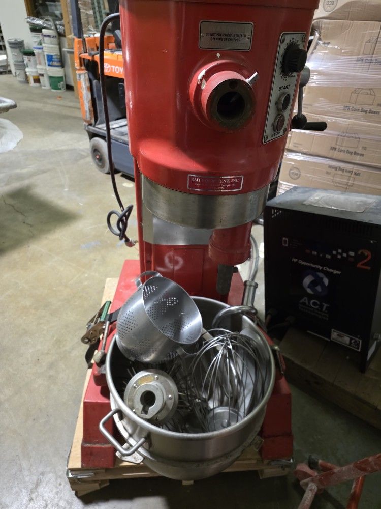 Hobart 80 quart mixer