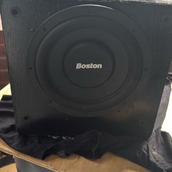 Subwoofer And Amp