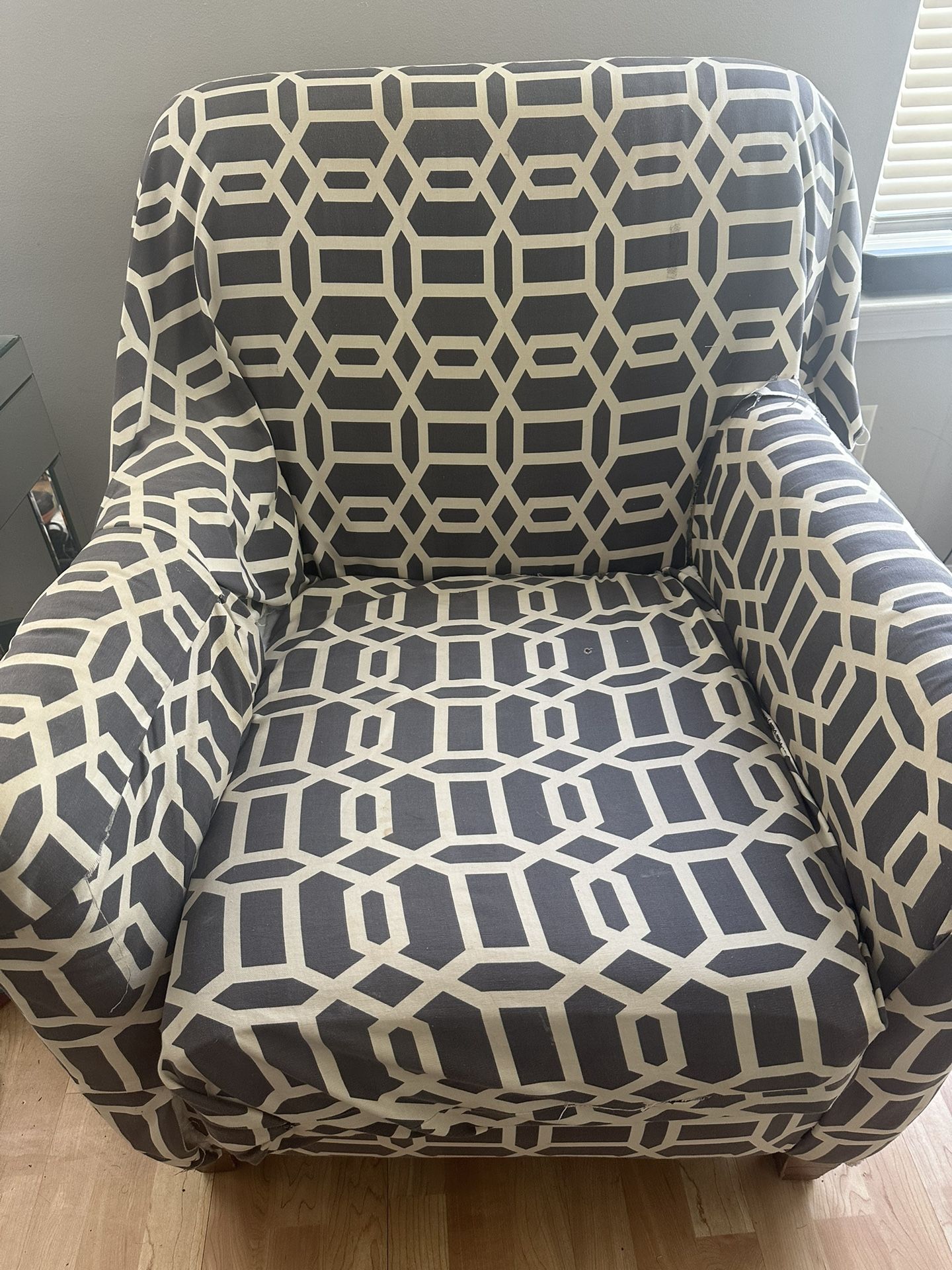 Pair of Armchairs Needing Reupholstery