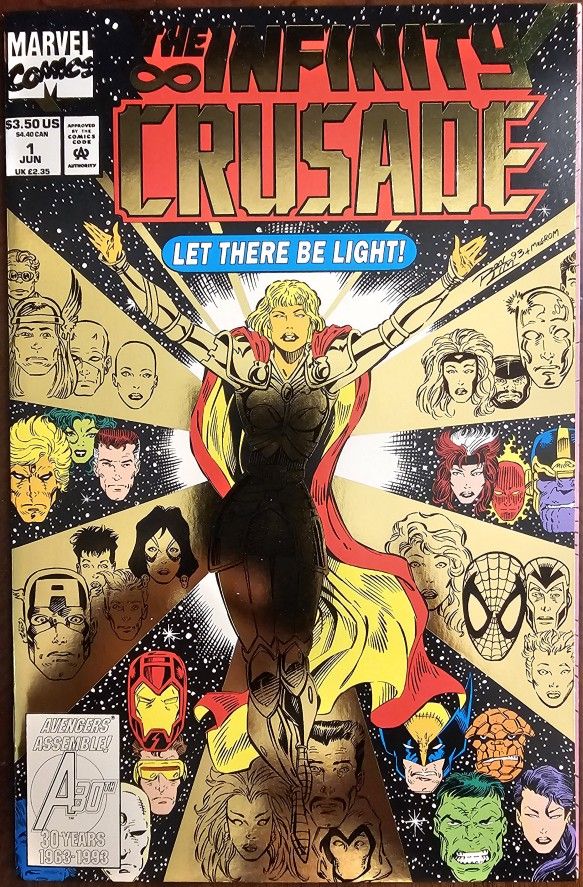 The Infinity Crusade #1 "Let There Be Light" 1993 NM 