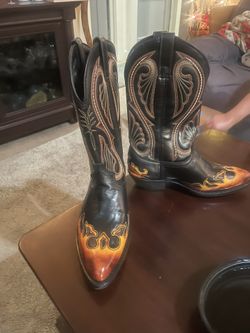 Laredo Men's 2754 Lea Vamp Fox