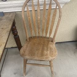 Table Chair Antique