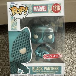 Funko POP! Marvel: Disney 100 Retro Reimagined Black Panther Figure (Target Exclusive) 