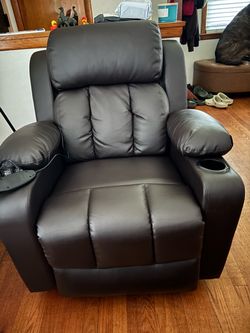 Alexa  Power Lift Recliner Chair for Elderly, Heat and Massage 7040(Medium)  FSC & OEKO-TEX Certified, Multiple Sizes, USB&Type C Charging Port, Cup H