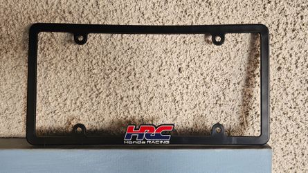 Honda Racing Corporation HRC License Plate Frame Brand New
