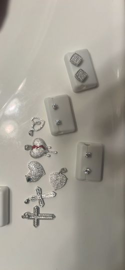 Jewelry lab diamonds 925 sterling silver