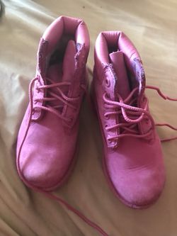 Girls timberland boots 10c toddler