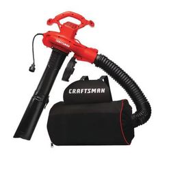 Corded Electric Backpack Leaf Blower, Vacuum, Mulcher. Craftsman.

