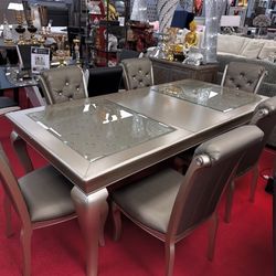 Dining Table Set Same Day Delivery No Money Down No Credit Need 0% interest