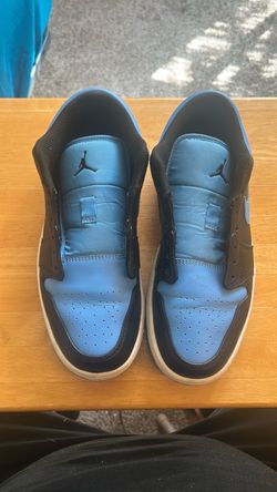 Jordan 1 low Black University Blue