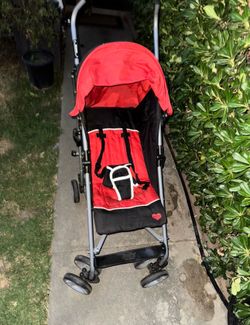 delta Travel System Red Infant stroller