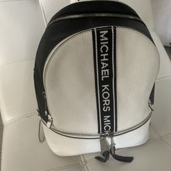 Women's Michael Kors-Rhea Logo Tape Purse/back Pack (New)