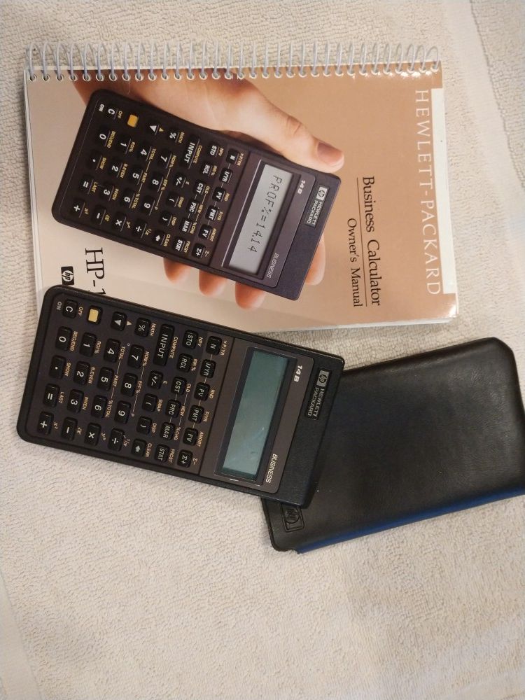 Vintage HP business calculator-HP14B