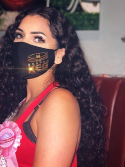 Company Rhinestone Mask
