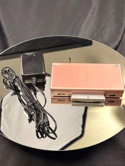 Nintendo DS Lite Pink Handheld Game System with Case and Pokémon Game – Nintendo