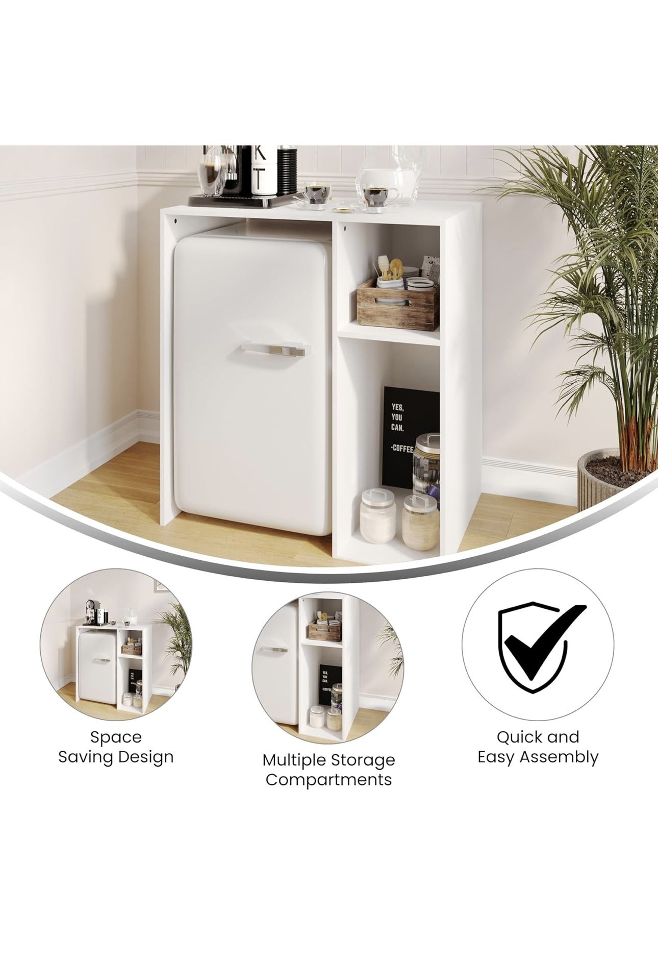 Mini Fridge Shelf Organizer