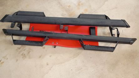 Genuine Toyota Factory Side Steps Aluminum Boards