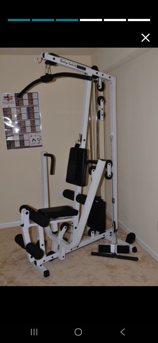 HOME GYM- BODY SOLID  EXM1500S (BRAND NEW )