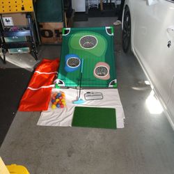 Battleship Golf Chipping Gane