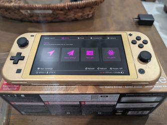 Zelda gold Nintendo switch Lite rp2040 Ready to play