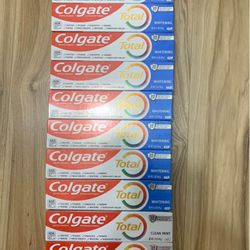 $5 for 2 pcs 5.1oz Colgate total toothpaste 10 available 