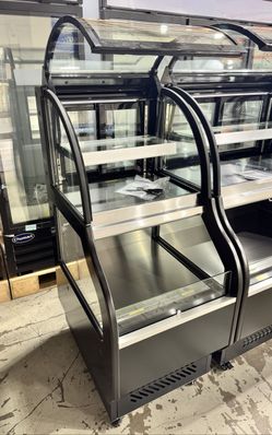 🧊NEW Polarman 25 9/10" Refrigerated Air Curtain 2 Compartment Merchandiser Commercial NSF