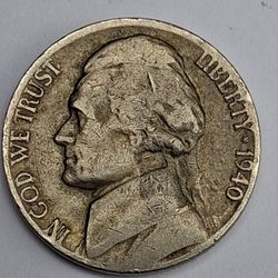1940 s nickel in circulation