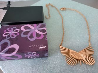 Avon Purple Peace Butterfly Power Pendant