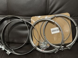 DD15 DPF filter clamp and gasket kit