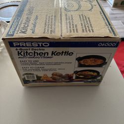 Presto 6 Quart Electric Kitchen Kettle 