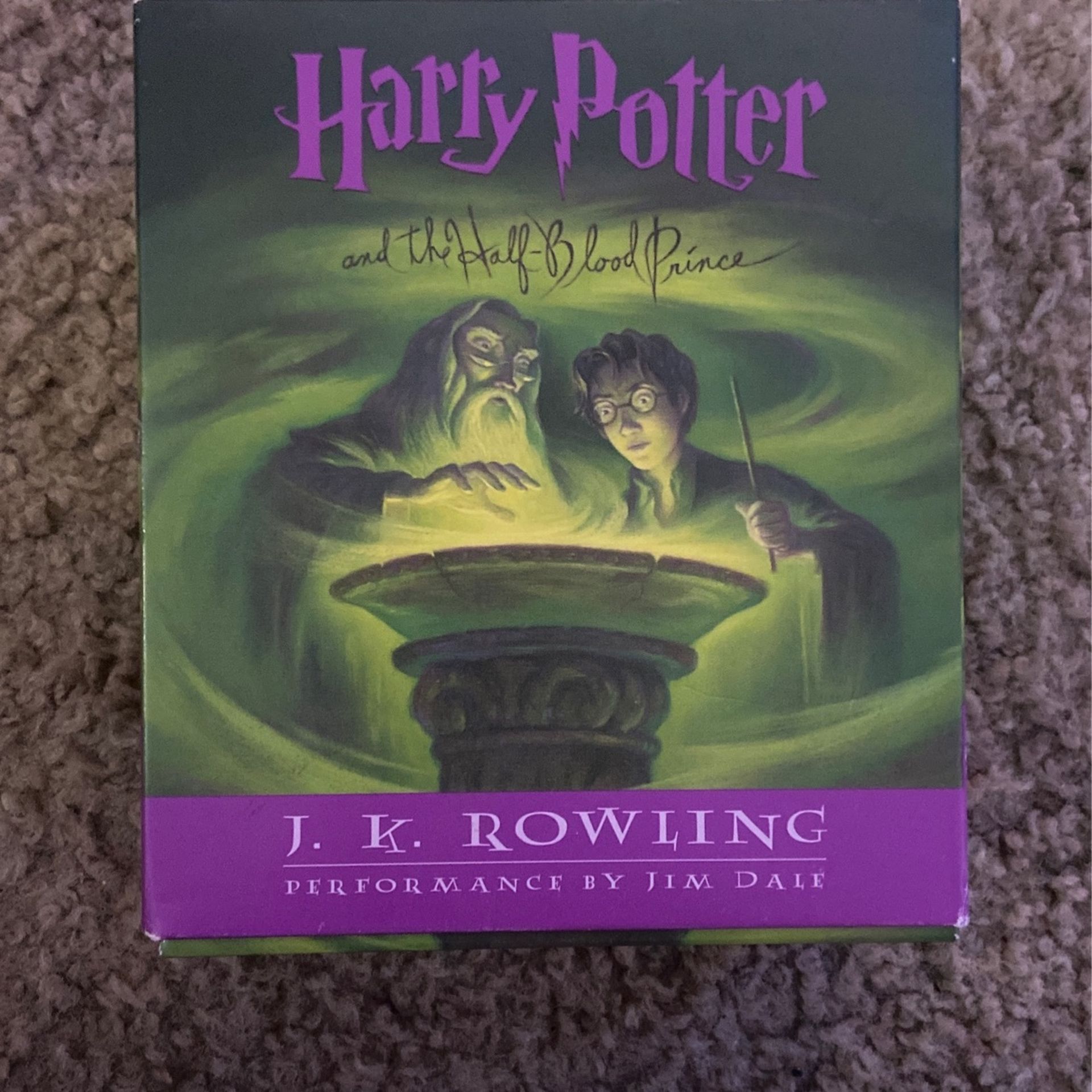 Harry Potter Half Blood Prince - Book On CD