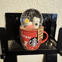 Japan Exclusive Starbucks Snowglobe Mug