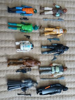 27 Original Star Wars action figures