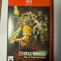 Hyrule Warriors Age of Imprisonment Switch 2