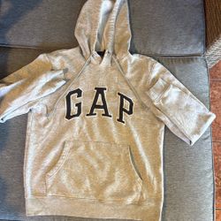 GAP Logo Hoodie Gray