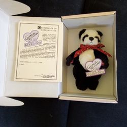 Annette Funicello Bear Co. Nubby With COA