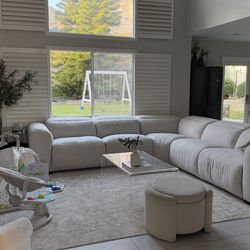 Acrylic coffee table