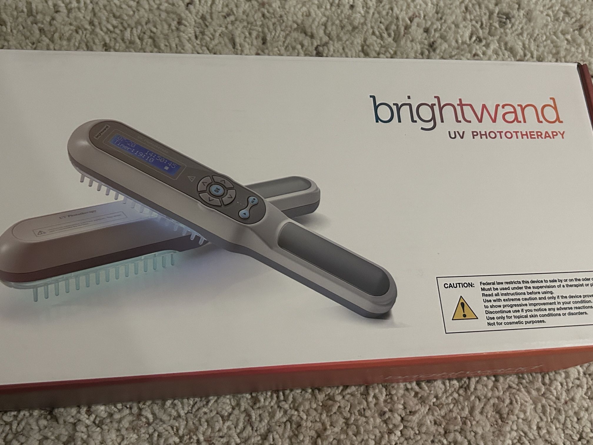 UV Phototherapy Wand (psoriasis/eczema/vitiligo)