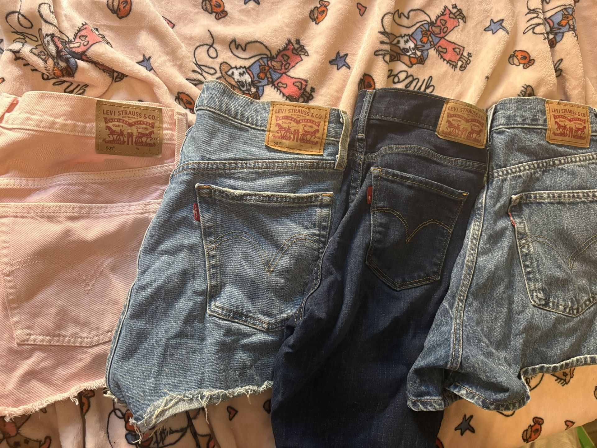 Lot Of Levi 501’s Size S/M