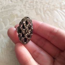 Marcasite ladies Ring