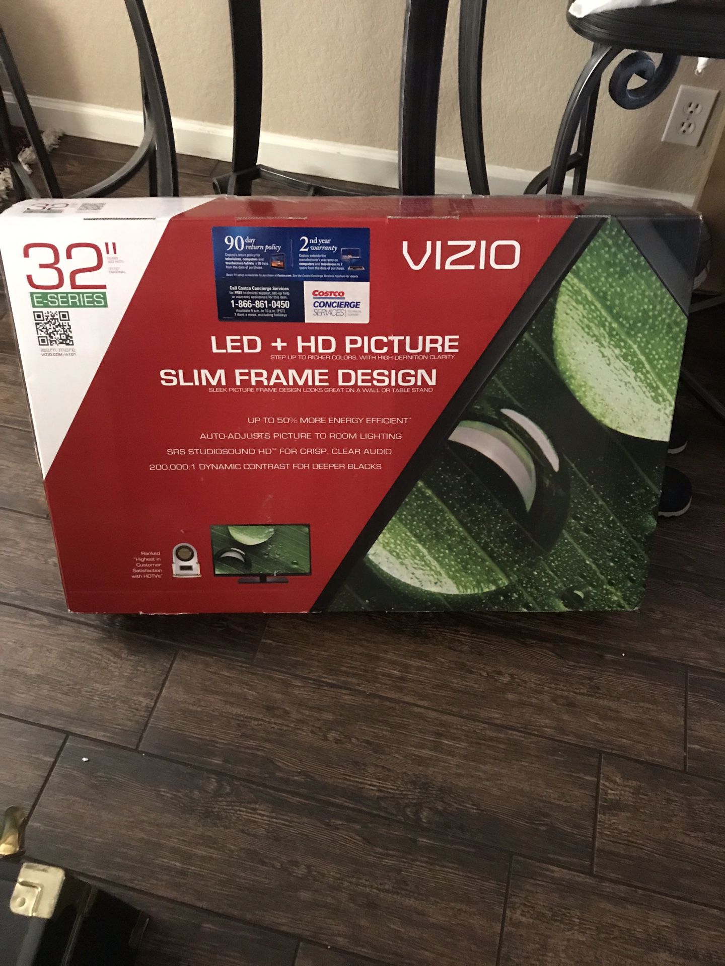 Vizio 32” LED & HD TV