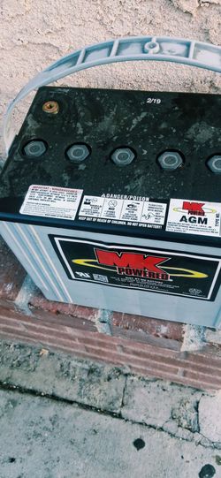 MK Powered AGM Deep Cycle Battery