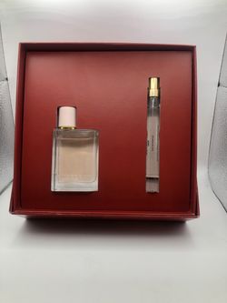 Burberry Her EDP Gift Set 30ml 1oz + 10ml Travel Spray Women's New Open Box