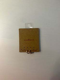 Brandy Melville Gold Hoop Earrings