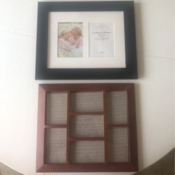 2 Multi Photo Picture Frames