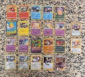 Pokémon 25th Celebration 20 card lot + 2 bonus cards