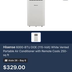Hisense Portable Air conditioner