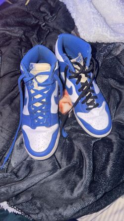 Air Force one high tops Blue